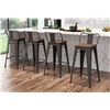 Image 1 : WILLISTON FORGE SALEH BAR & COUNTER STOOL WITH METAL FRAME (SET OF 4)