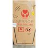 Image 3 : WROUGHT STUDIOS COTESFIELD WOOD ACCENT MIRROR IRREGULAR DECORATIVE MIRROR ASYMMETRICAL MIRROR 60" x 