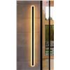 Image 1 : IVY BROX BARDE SLENDER SIDEWAY OUTDOOR HARDWIRED BAR WALL SCONCE WITH LED LIGHT SOURCE