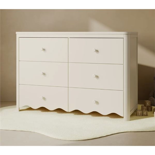 STORK CRAFT CASABLANCA 6 DRAWER DRESSER