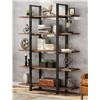 Image 1 : JOCQUA 70" H X 47.24" W ETAGERE BOOKCASE