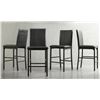 Image 1 : WADE LOGAN MIZELL COUNTER HEIGHT SIDE CHAIR IN BLACK, SET OF 4