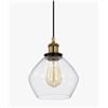 Image 1 : BREAKWATER BAY CHILLUM 1 - LIGHT SINGLE BELL PENDANT ACCENTS