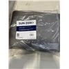 Image 2 : PAIR OF SUN ZERO OSLO THEATRE GRADE EXTREME 100% BLACKOUT ROD POCKET CURTAIN PANEL
