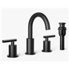 Image 1 : FORIOUS CELESTINE WIDESPREAD FAUCET 2-HANDLE BATHROOM FAUCET WITH DRAIN ASSEMBLY 2.0