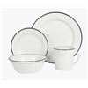 Image 1 : MARTHA STEWART CLIFFIELD CERAMIC DINNERWARE SET - SERVICE FOR 4