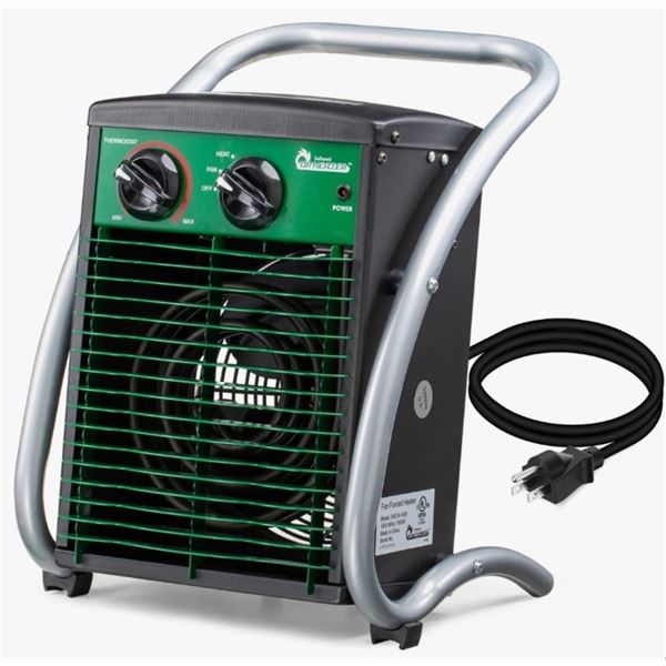 DR. INFRARED HEATER DR218-1500W GREENHOUSE GARAGE WORKSHOP INFRARED HEATER, 1500-WATT