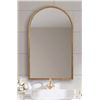 Image 3 : JOSS & MAIN TRACIE ANTIQUED GOLD BATHROOM MIRROR