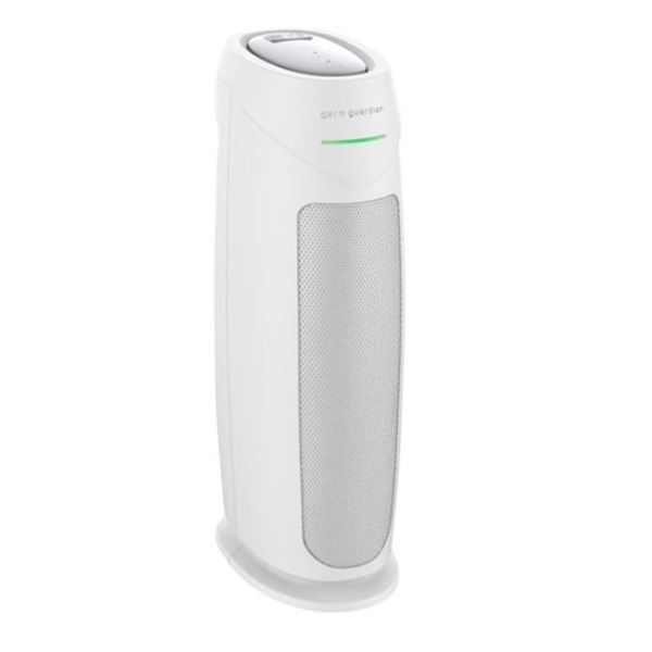 GERM GUARDIAN INTELLIGENT 22" TOWER AIR PURIFIER WITH HEPA PURE FILTER - TESTED WORKING, RETAIL $159