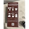 Image 9 : 4 NEW EPARE DUAL WALL GLASS 12.OZ COFFEE MUGS AND STAINLESS COFFEE GRINDER