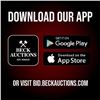 Image 1 : Get the Beck Auctions Bidding App Today!