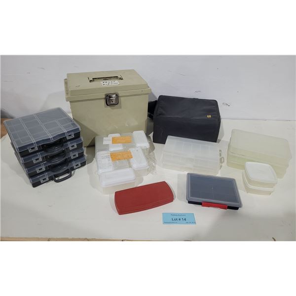 Assorted Storage & Organizer Containers