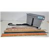 Image 1 : Assorted Rulers, Sulfiane Rolls & Utility Items