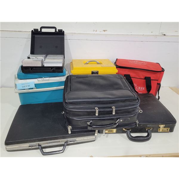 Assorted Coolers, Toolboxes & Carrying Cases