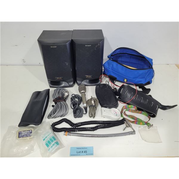 Assorted Audio Gear, Electronics & Personal Items