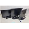 Image 1 : Assorted Computer Monitors (Dynex, ViewSonic, Acer)