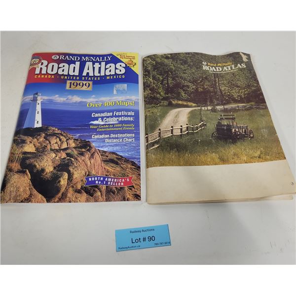Rand McNally Road Atlas Books (2)