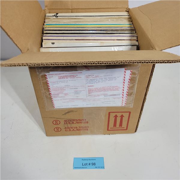 Assorted Vinyl Records LP Albums – Approx. 25–35 Records
