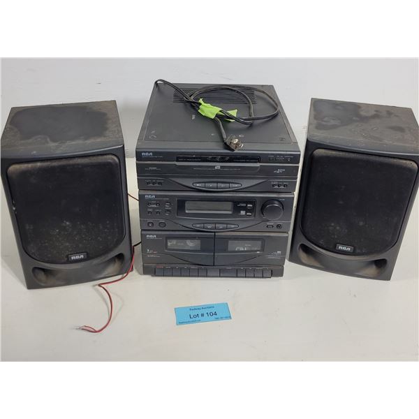 RCA Compact Stereo System