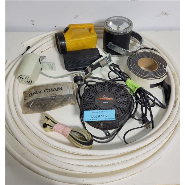Assorted Electrical, Lighting & Hardware Items
