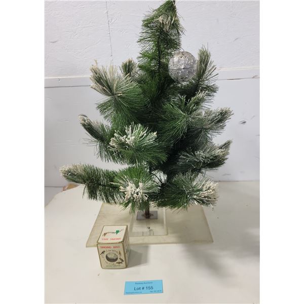 Small Christmas Tree and Singing Ornament