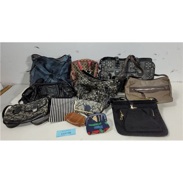 Assorted Handbags & Purses (Lot of 10+)