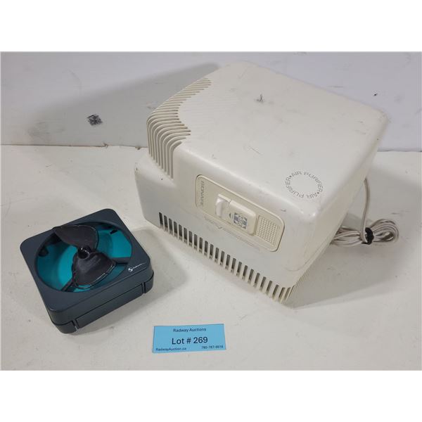 Air Purifier & Small Fan