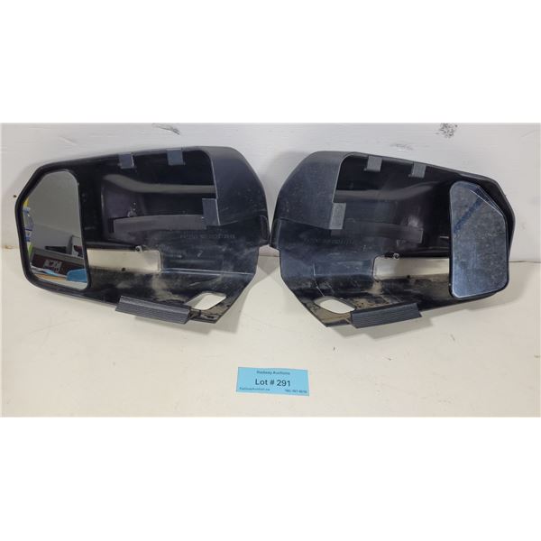Pair of Towing Mirror Extensions & Mirror Covers
