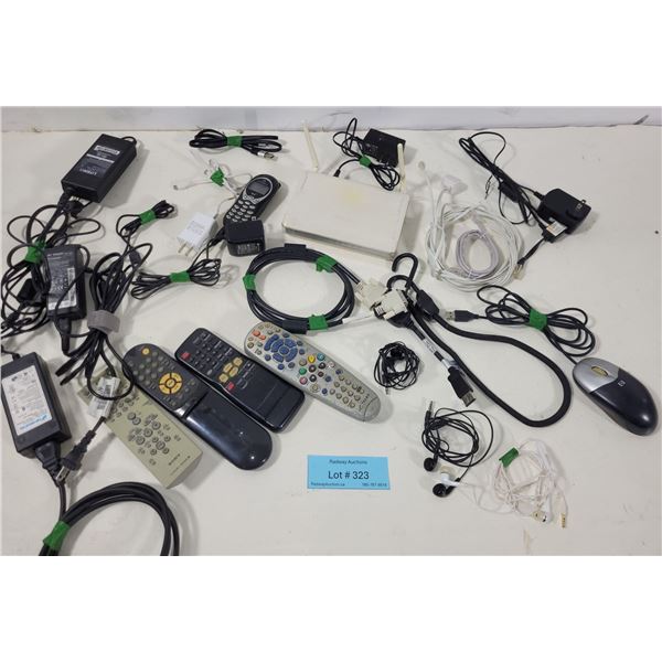 TELUS 9241 HDTV Receiver & Large Assortment of Electronics & Accessories