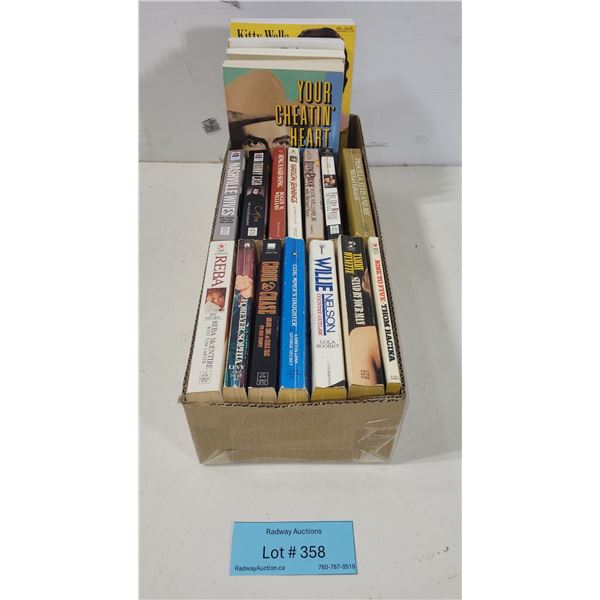 Assortment of Country Western Books