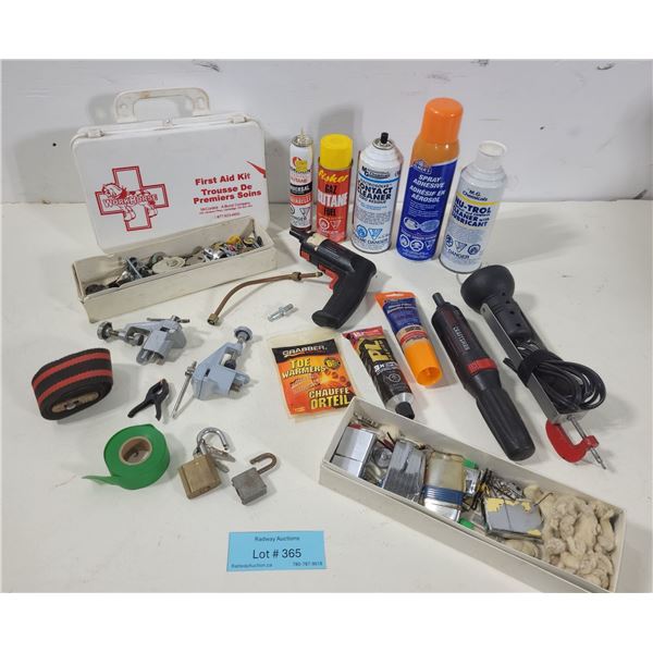 Mixed Tools, Hardware & Shop Supplies