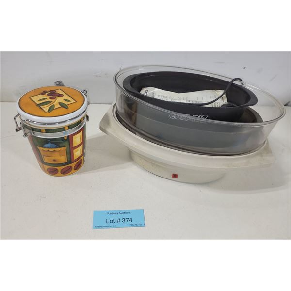 Rival Automatic Steamer - Cuit-Riz & Decorative Kitchen Cannister
