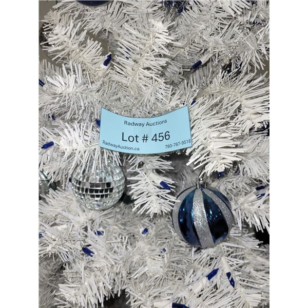 White Decorated Christmas Tree