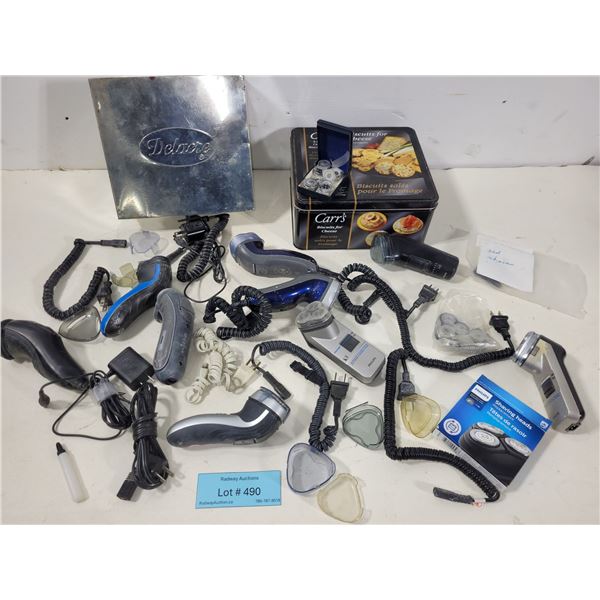Assorted Lot of Shavers for Parts