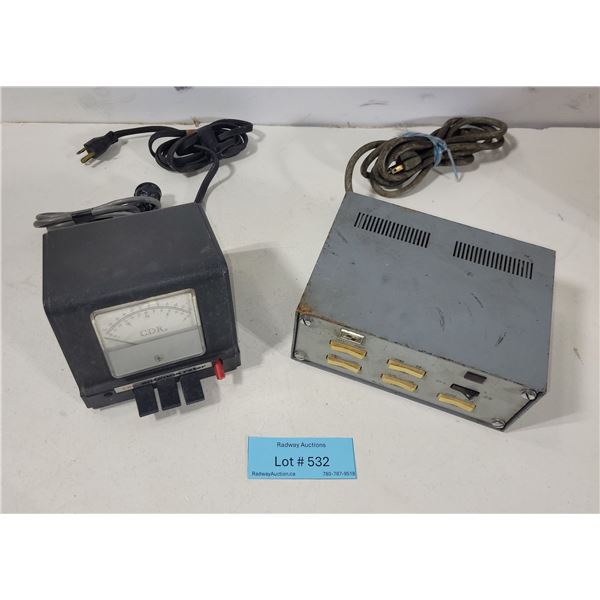 Vintage Electronic Test Equipment & Control Unit