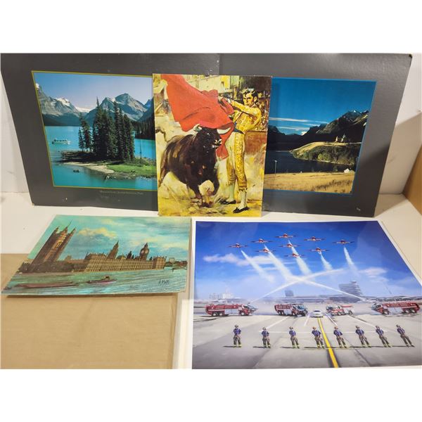 6 Assorted Pictures - 1 is a mystery