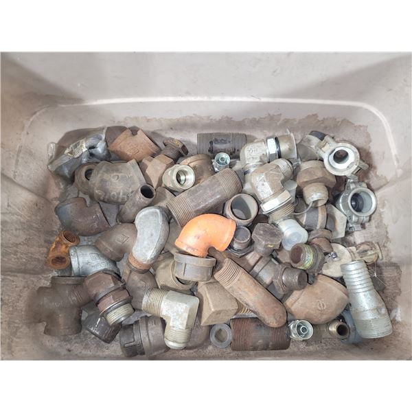 Assorted Metal Plumbing Fittings