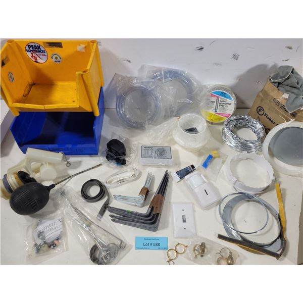 Assorted Hardware & Household Supplies