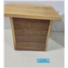 Image 5 : Homemade Stool & Table with Contents