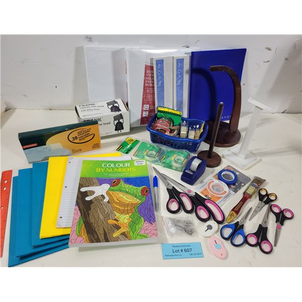 Assorted Office & Craft Supplies