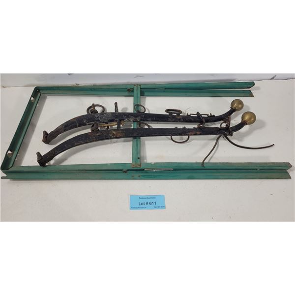 Antique Horse Harness Hames & Colman Stand