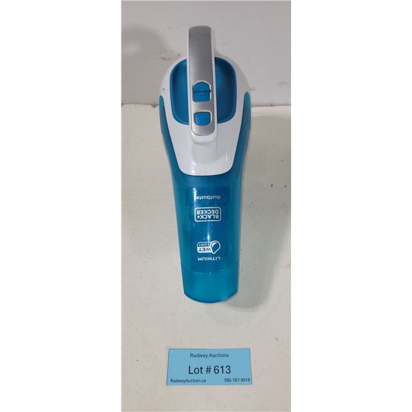 Lithium Wet & Dry Black & Decker Dustbuster