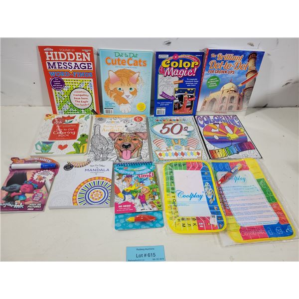 A Box Full of Activity Books