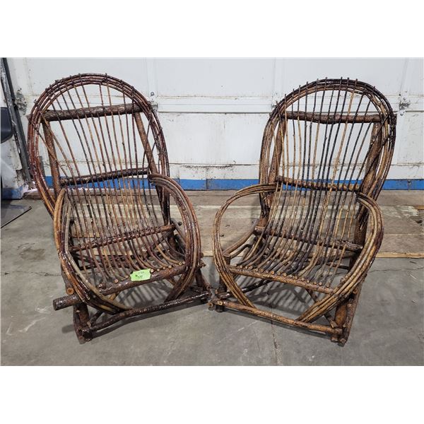 2 Wicker Chairs