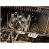 Image 12 : Qty 3 Wire Rack Shelving Units & Contents: Pipe Fittings, Clamps, Hardware, etc