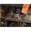 Image 16 : Qty 3 Wire Rack Shelving Units & Contents: Pipe Fittings, Clamps, Hardware, etc