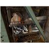 Image 24 : Qty 3 Wire Rack Shelving Units & Contents: Pipe Fittings, Clamps, Hardware, etc