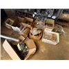 Image 5 : Qty 3 Wire Rack Shelving Units & Contents: Pipe Fittings, Clamps, Hardware, etc