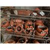 Image 6 : Qty 3 Wire Rack Shelving Units & Contents: Pipe Fittings, Clamps, Hardware, etc