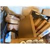 Image 14 : Qty 2 Wire Rack Shelving Units & Contents: Pipe Fittings, Clamps, Hardware, etc